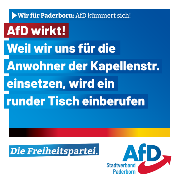 Read more about the article Kapellenstr.: Altparteien lassen Bürger im Stich!