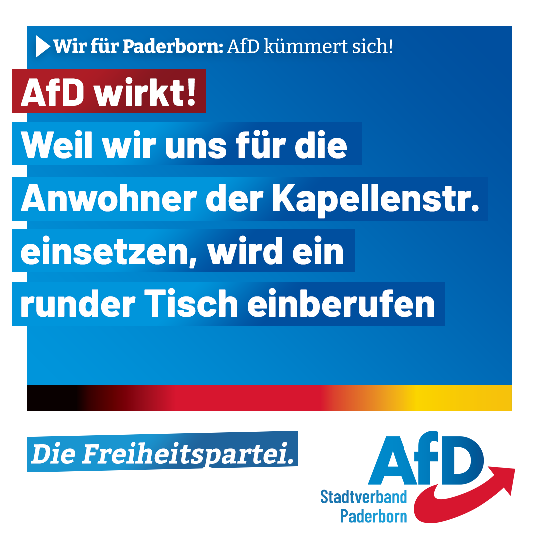 You are currently viewing Kapellenstr.: Altparteien lassen Bürger im Stich!