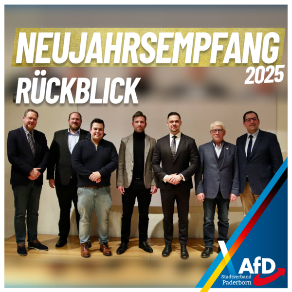 Mehr über den Artikel erfahren AfD-Neujahrsempfang im Schloss Neuhaus 2025