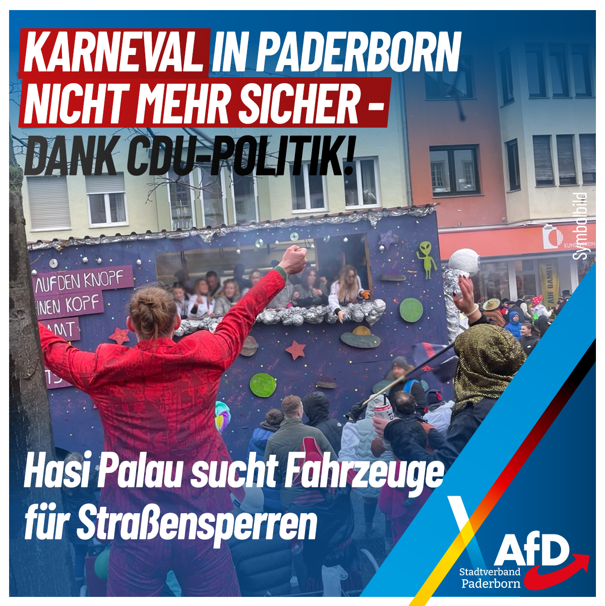 Du betrachtest gerade Karneval in Paderborn nicht mehr sicher!